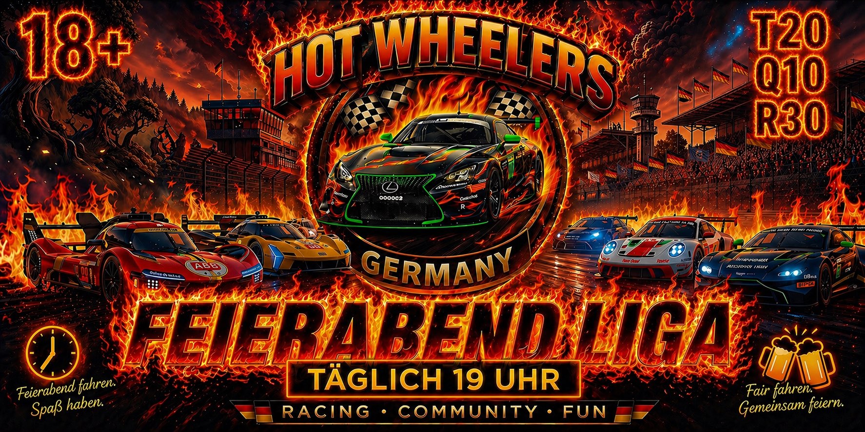 Hot Wheelers Germany Banner